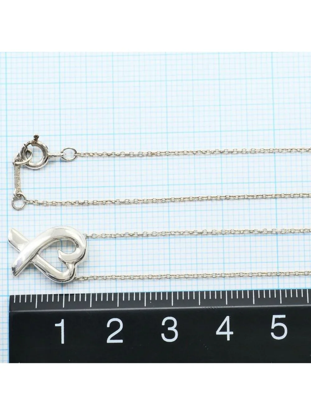 Tiffany & Co Loving Heart 925 Sterling Silver Necklace 45